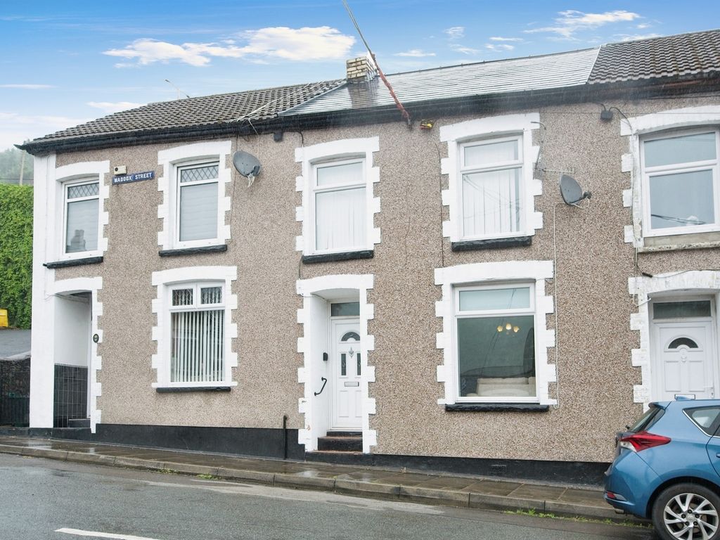 3 bed terraced house for sale in Maddox Street, Blaenclydach, Tonypandy CF40, £90,000