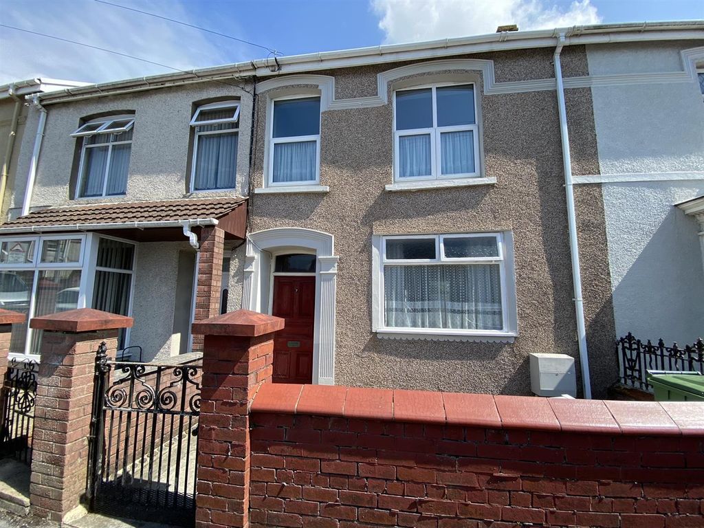 3 bed terraced house for sale in Penallt Road, Llanelli SA15, £97,500