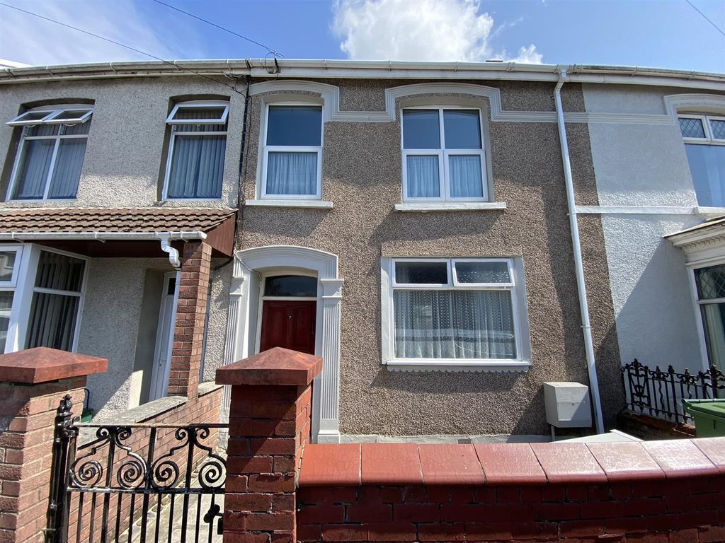 3 bed terraced house for sale in Penallt Road, Llanelli SA15, £97,500