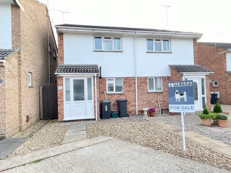 2 bed semi-detached house for sale in Hop Close, Upton, Poole BH16, £290,000