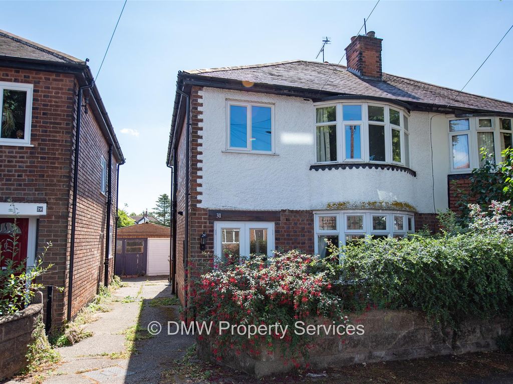 3 bed semi-detached house for sale in Fernleigh Avenue, Mapperley, Nottingham NG3, £260,000