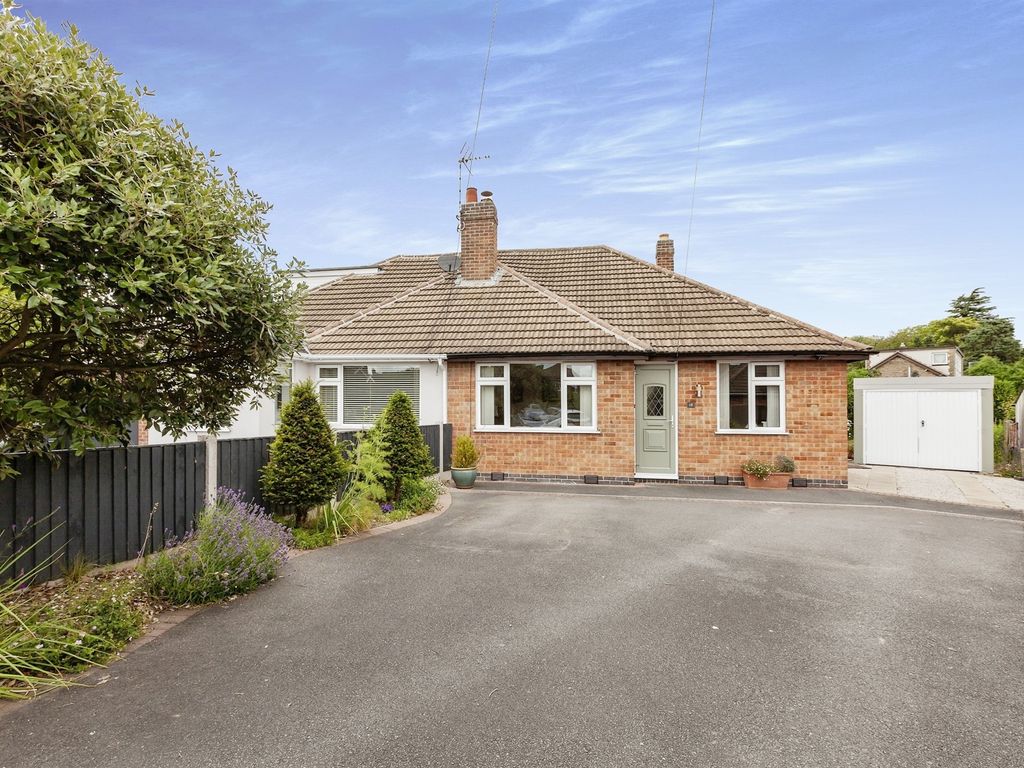 2 bed semi-detached bungalow for sale in Linford Road, Loughborough LE11, £250,000