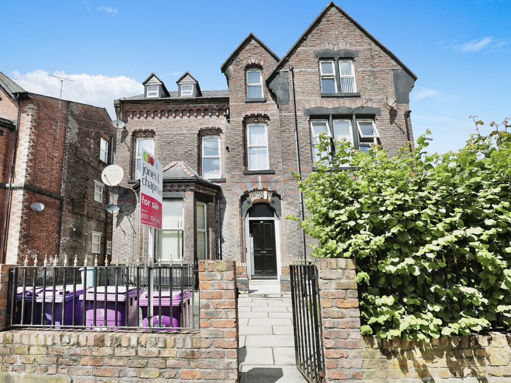 1 bed flat for sale in 43 Bentley Road, Liverpool L8, £70,000