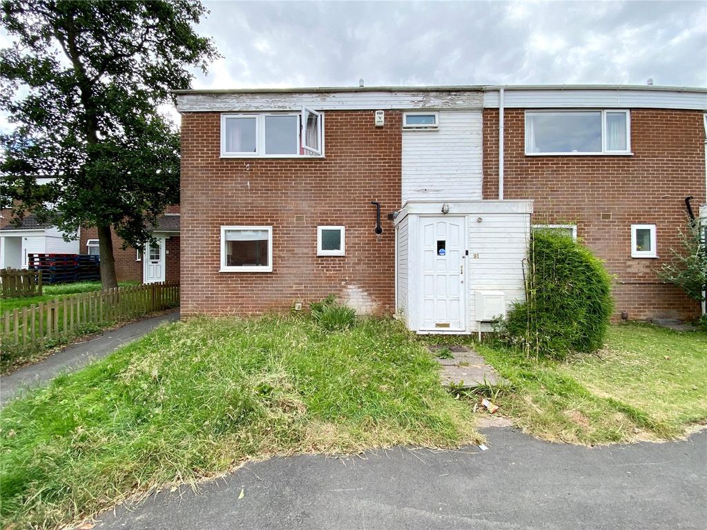 4 bed end terrace house for sale in Bembridge, Brookside, Telford, Shropshire TF3, £90,000