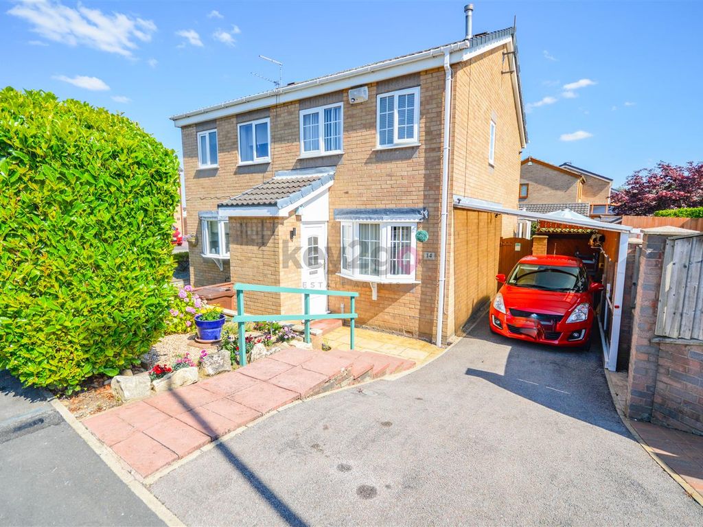 2 bed semi-detached house for sale in Collingbourne Avenue, Sothall, Sheffield S20, £185,000