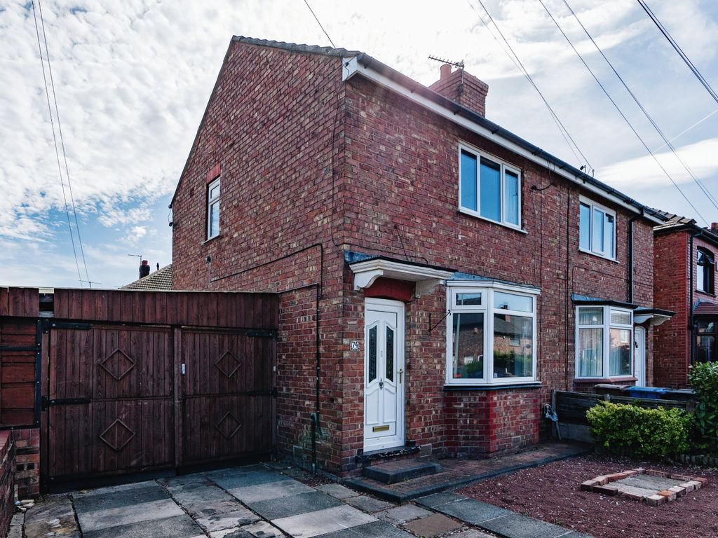 2 bed semi-detached house for sale in Fir Street, Cadishead, Manchester, Greater Manchester M44, £160,000