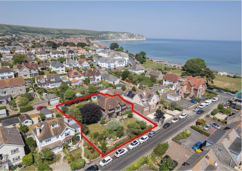 Land for sale in Hawthorns, 4 Rabling Road, Swanage BH19, £1,400,000