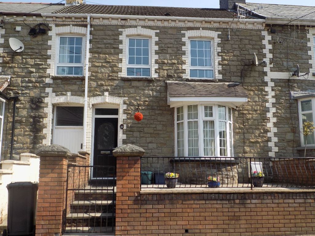 3 bed terraced house for sale in Gladstone Street, Abertillery NP13, £159,995