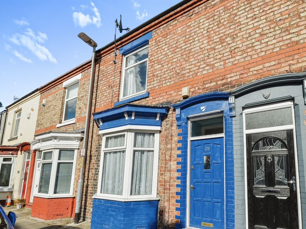 2 bed terraced house for sale in Kensington Road, Stockton-On-Tees TS18, £85,000