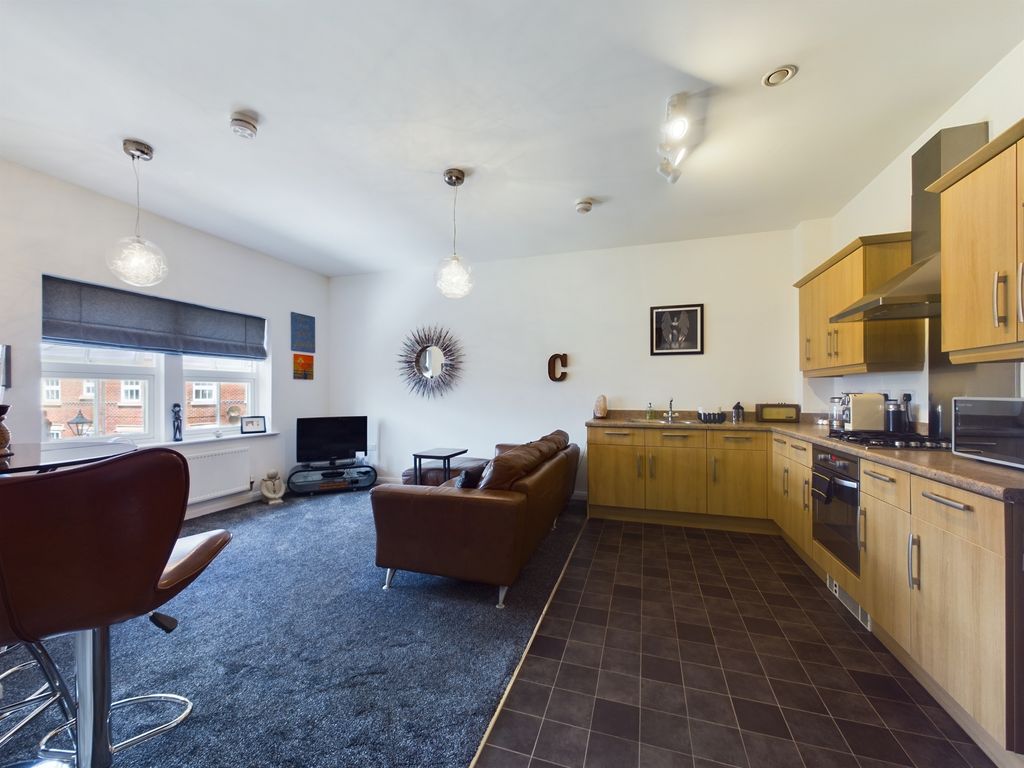 2 bed flat for sale in Partington Square, Runcorn WA7, £140,000
