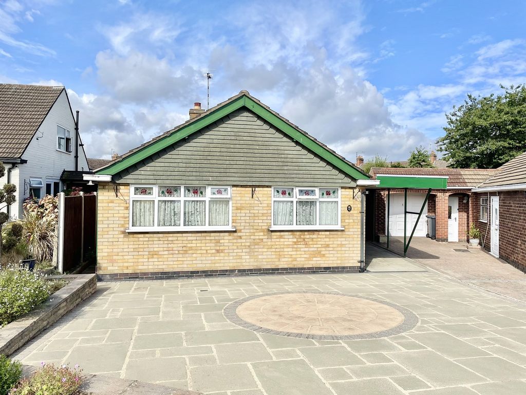 2 bed detached bungalow for sale in Cheshire Gardens, Leicester, Leicestershire. LE2, £299,000