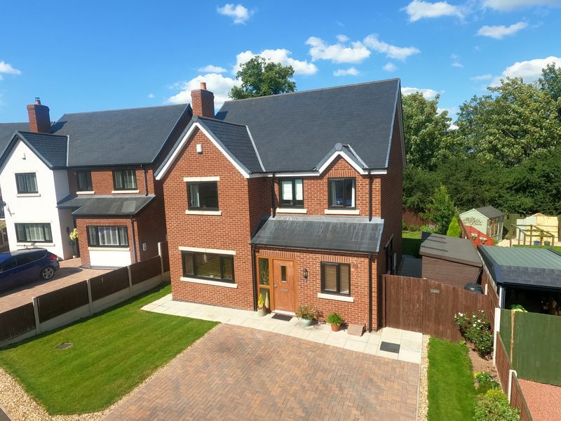 4 bed detached house for sale in Highfield Way, Hinstock, Market Drayton TF9, £320,000