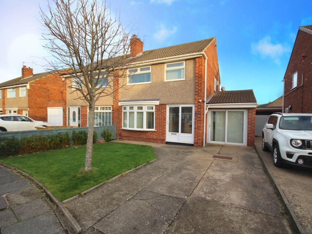3 bed semi-detached house for sale in Ricknall Close, Acklam, Middlesbrough, Cleveland TS5, £175,000