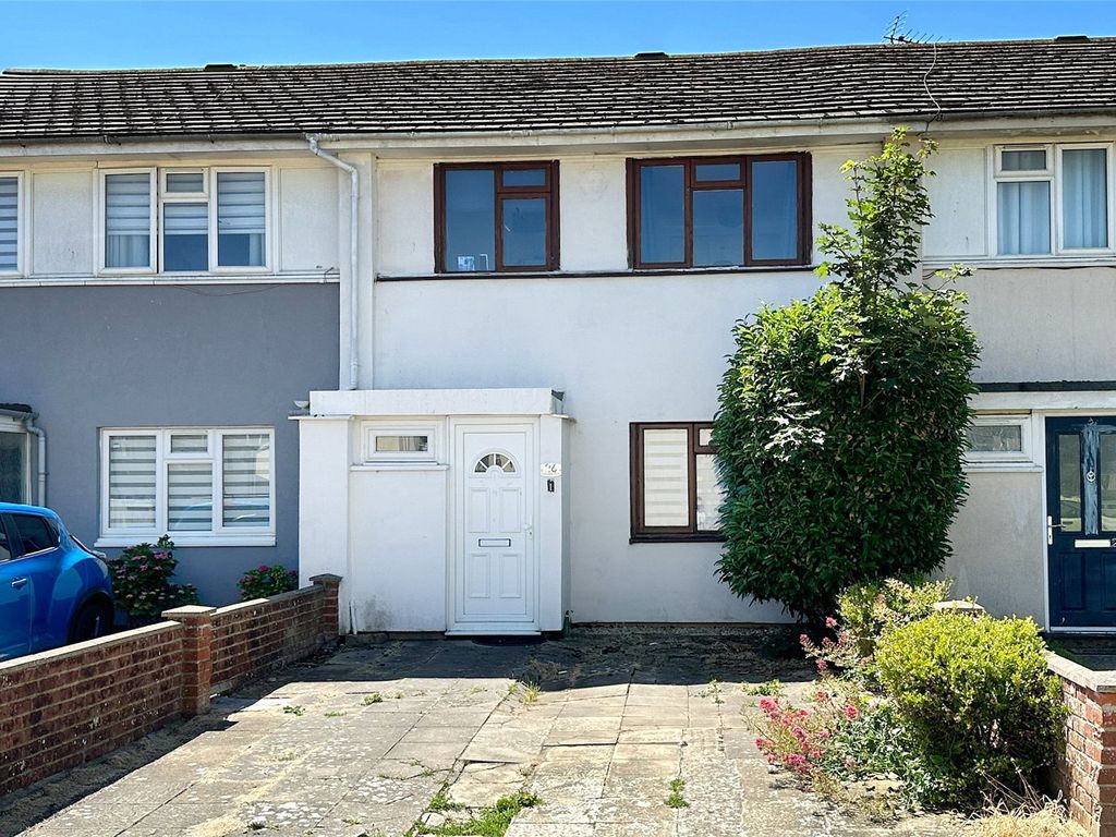 3 bed terraced house for sale in Greenfields, Wick, Littlehampton, West Sussex BN17, £260,000