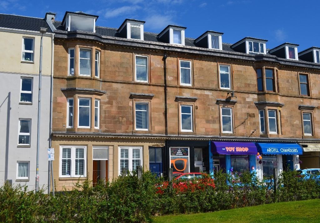 2 bed flat for sale in West Clyde Street, Helensburgh, Argyll And Bute G84, £128,000