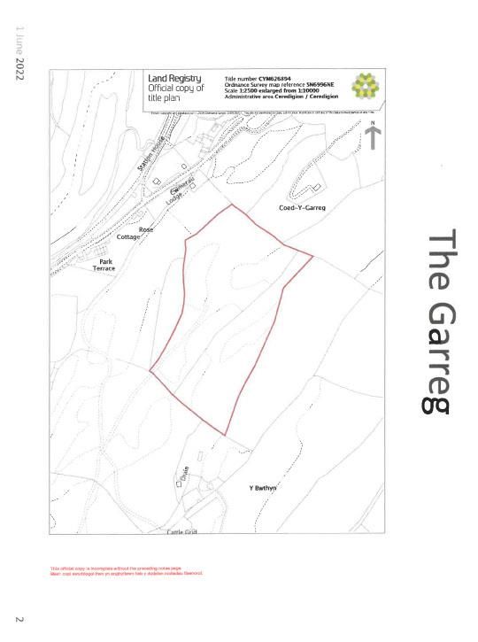Land for sale in Glandyfi, Machynlleth SY20, £180,000