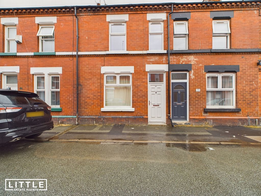 3 bed terraced house for sale in Harris Street, St. Helens WA10, £120,000