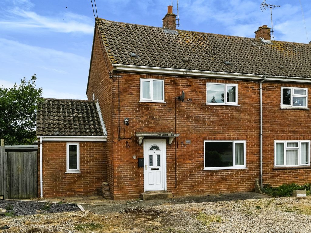 3 bed semi-detached house for sale in Harewood, Docking, King's Lynn PE31, £240,000