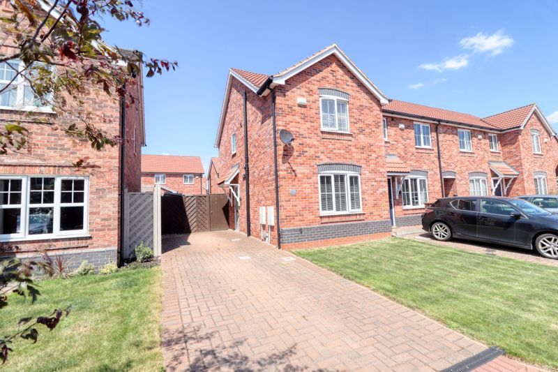 2 bed terraced house for sale in Bilberry Close, Scunthorpe DN16, £145,000