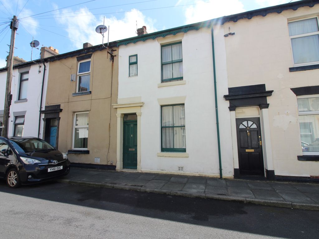 2 bed terraced house for sale in Grafton Street, Blackpool FY1, £65,000