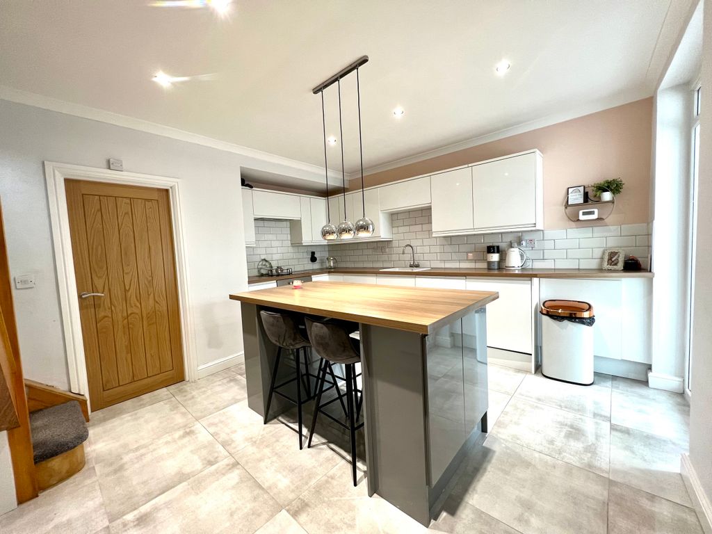 3 bed terraced house for sale in Bryntaf, Aberfan, Merthyr Tydfil CF48, £140,000