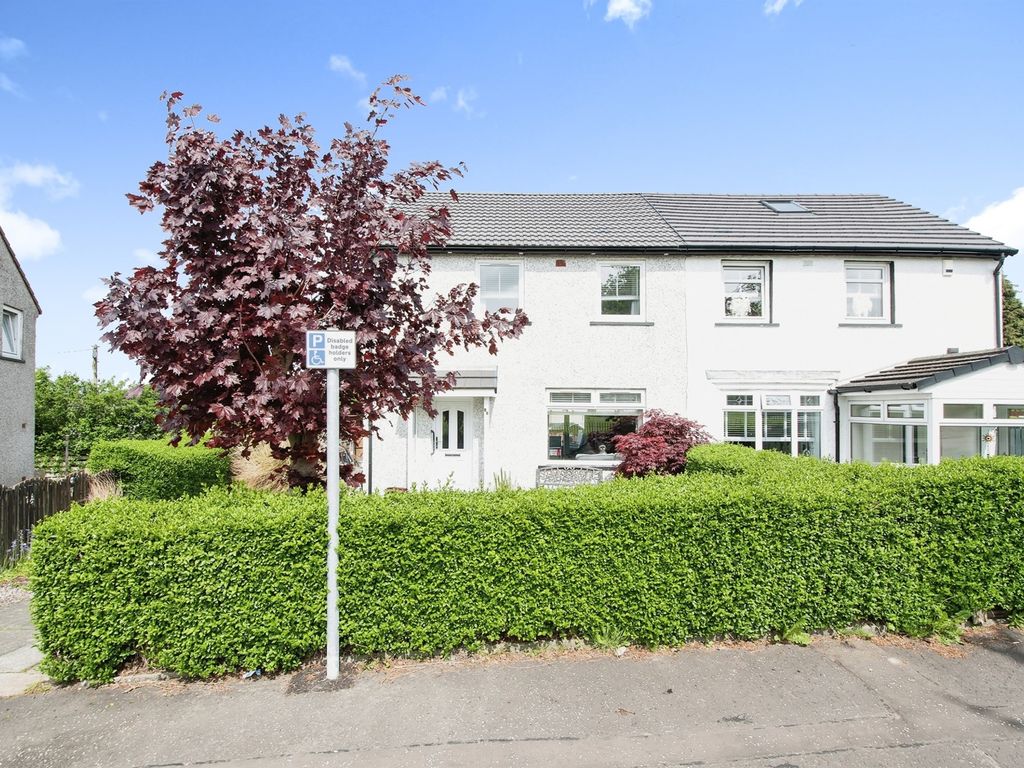 2 bed semi-detached house for sale in Lochlea Road, Rutherglen, Glasgow G73, £150,000