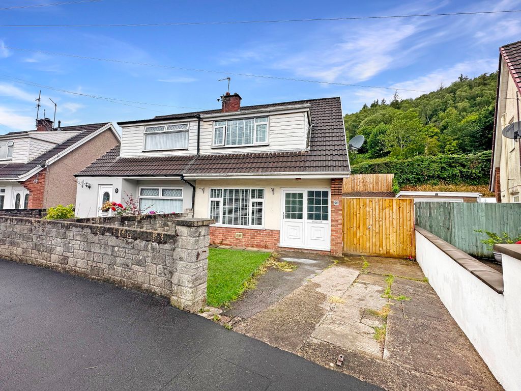 3 bed semi-detached house for sale in Glyn Bedw, Llanbradach, Caerphilly CF83, £220,000