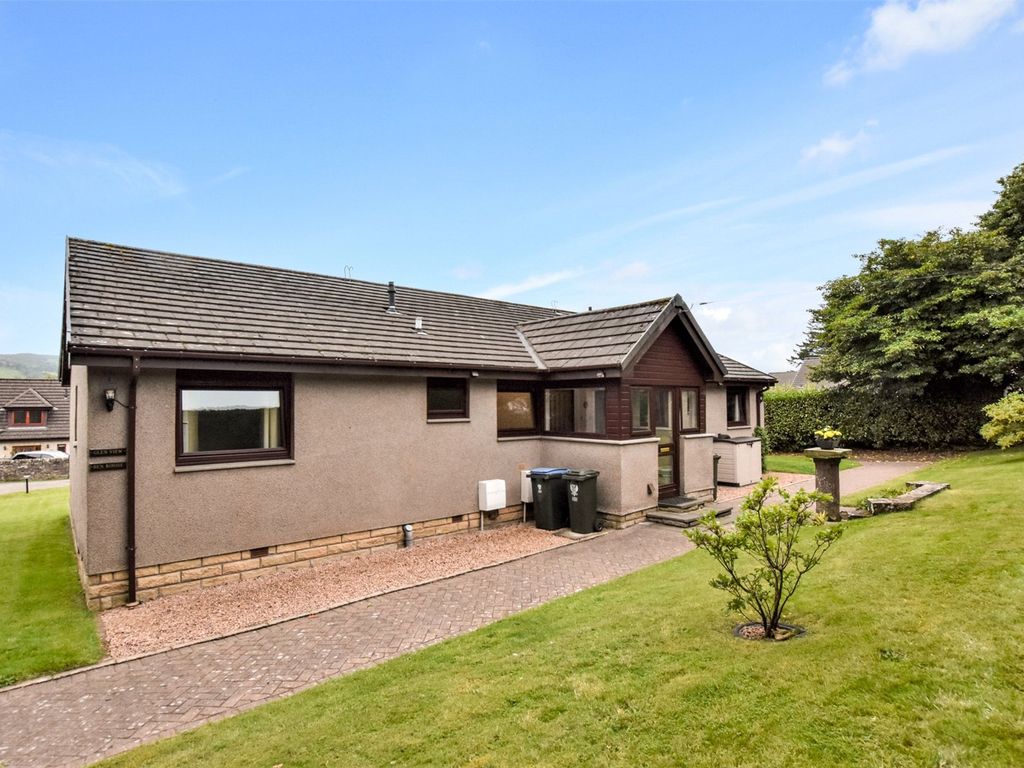 3 bed bungalow for sale in Glen View, Abbotsfield Terrace, Auchterarder PH3, £185,000