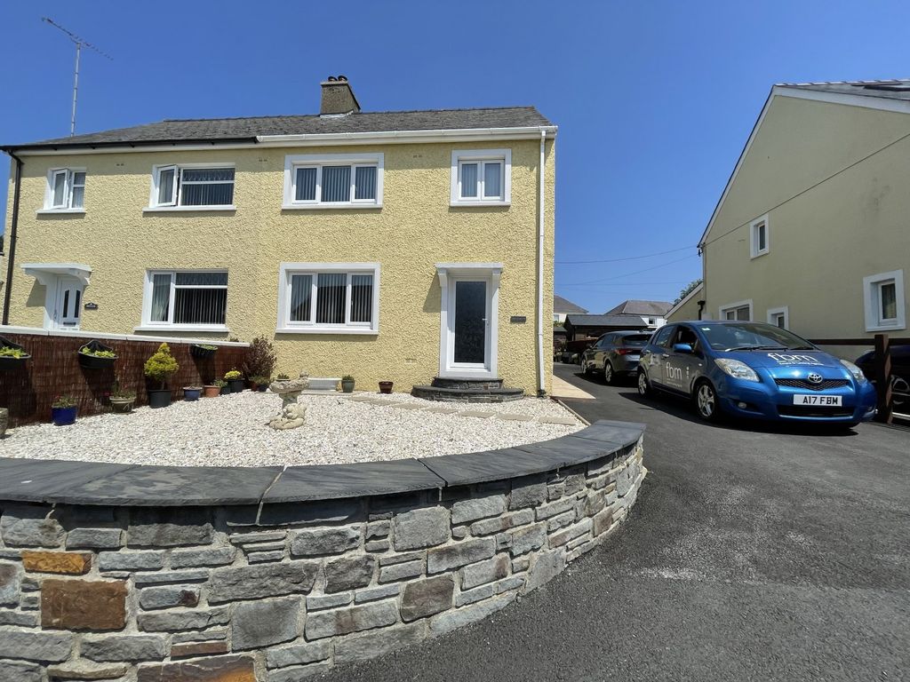 3 bed semi-detached house for sale in Heddwyn, Llandissilio, Clynderwen, Pembrokeshire SA66, £194,500