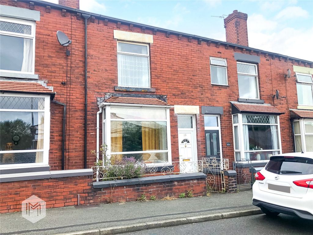 3 bed terraced house for sale in Rainshaw Street, Bolton, Greater Manchester BL1, £105,000