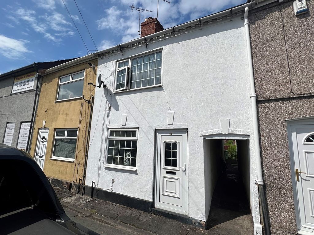 2 bed terraced house for sale in Low Town Street, Worksop S80, £70,000