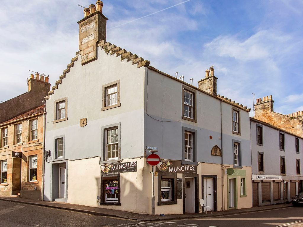 2 bed flat for sale in High Street East, Anstruther KY10, £145,000