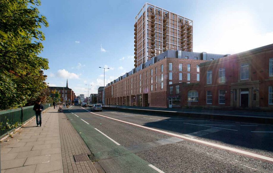 1 bed flat for sale in 4 Hulme Street, Salford, Manchester M5, £220,000