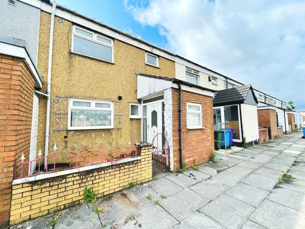 3 bed terraced house for sale in Westminster Close, Walton L4, £99,950
