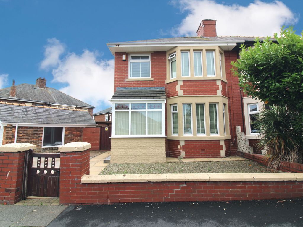 3 bed semi-detached house for sale in Crawford Avenue, Bispham FY2, £185,000