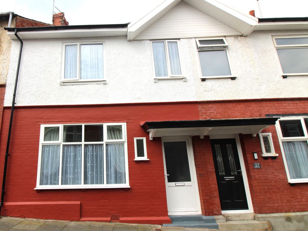 3 bed terraced house for sale in Ormond Avenue, Blackpool FY1, £110,000