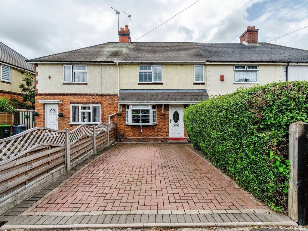 3 bed terraced house for sale in Moor Street, Wednesbury WS10, £170,000
