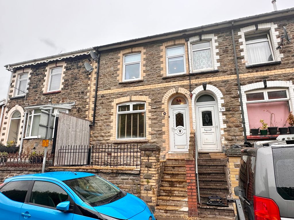 2 bed terraced house for sale in Castle Street, Abertillery NP13, £109,950