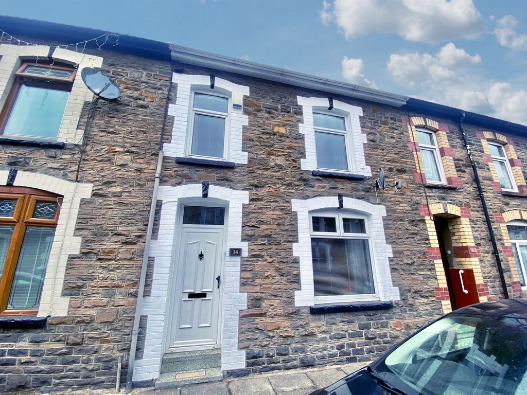 3 bed terraced house for sale in Grawen Street, Porth CF39, £134,950