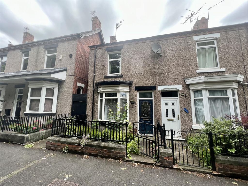 2 bed terraced house for sale in Thompson Street West, Darlington DL3, £49,950