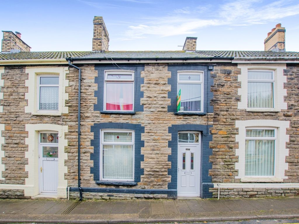 3 bed terraced house for sale in Ffrwd Terrace, Llanbradach, Caerphilly CF83, £100,000