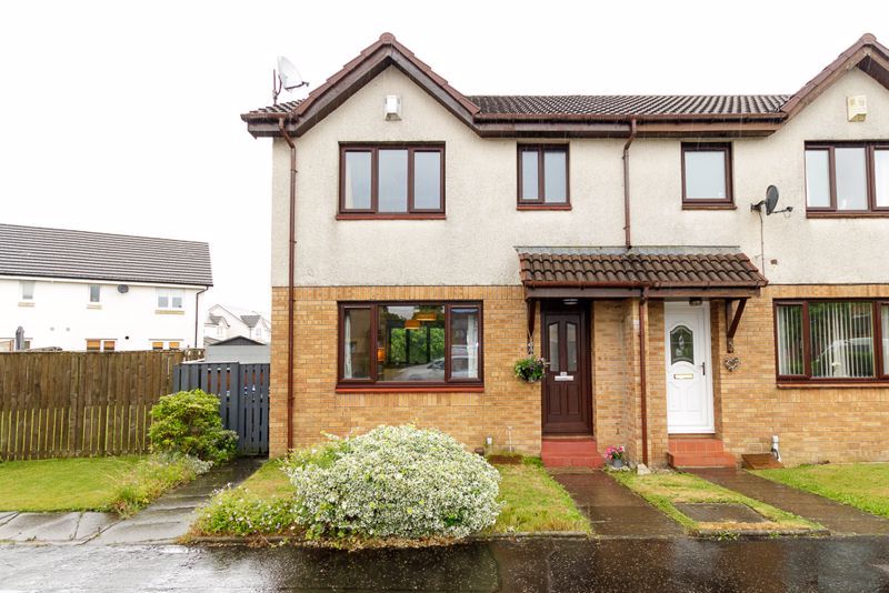 3 bed end terrace house for sale in Merlinford Drive, Braehead, Renfrew PA4, £185,000