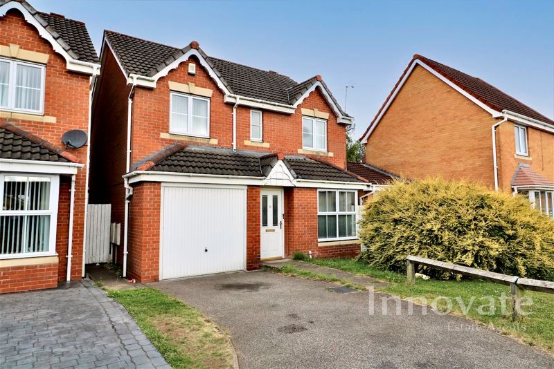 4 bed detached house for sale in Marbury Drive, Bilston WV14, £290,000