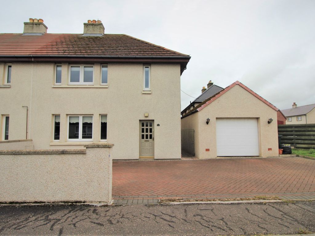 3 bed semi-detached house for sale in Crown Terrace, Portgordon AB56, £165,000