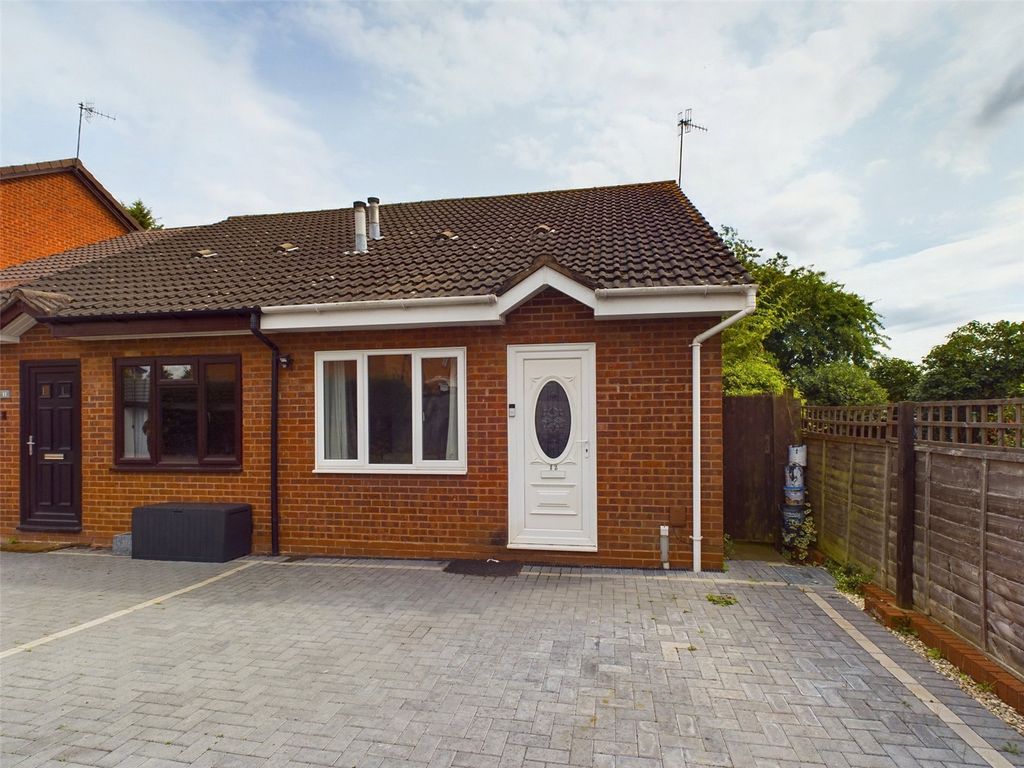 1 bed semi-detached house for sale in Shipwright Close, Worcester, Worcestershire WR4, £180,000