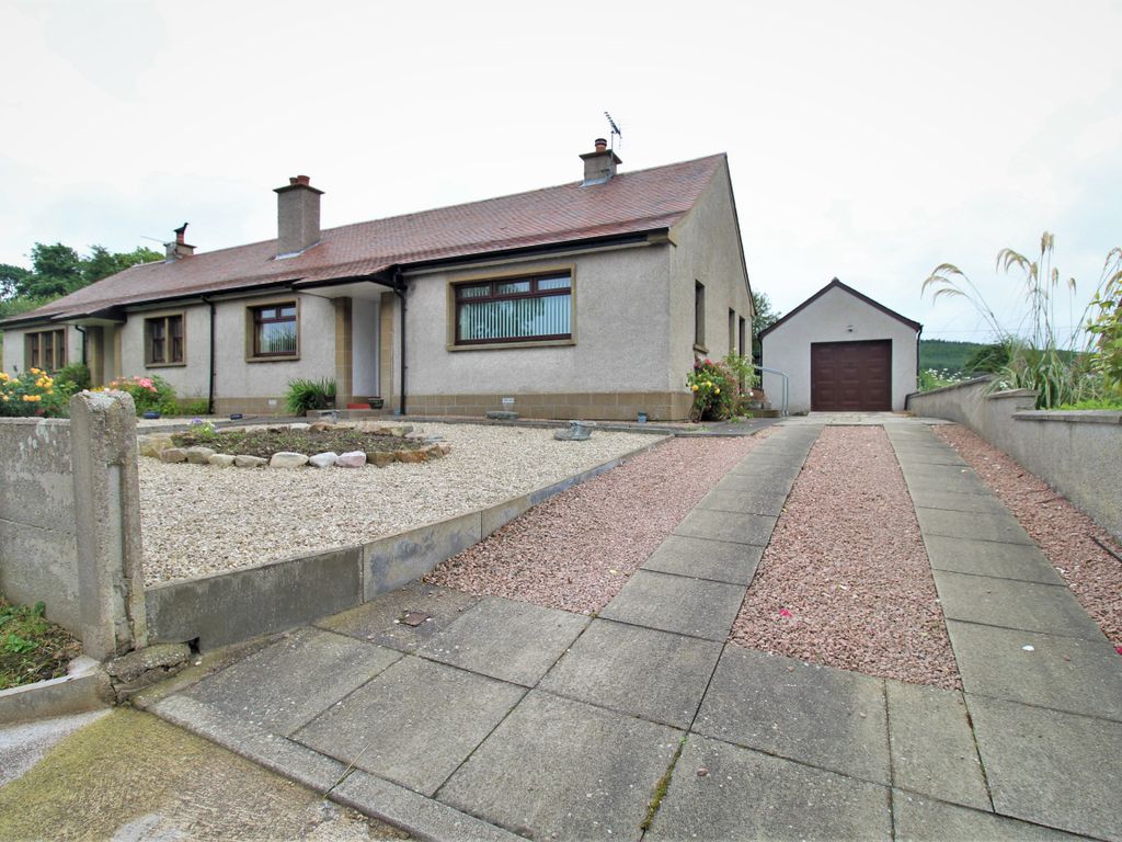 3 bed semi-detached bungalow for sale in St. Tarquins Place, Fordyce AB45, £130,000