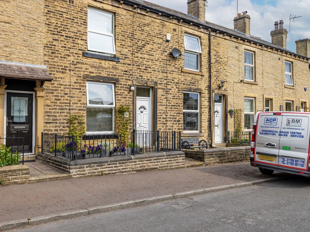 2 bed terraced house for sale in Castlefields Drive, Rastrick, Brighouse HD6, £150,000