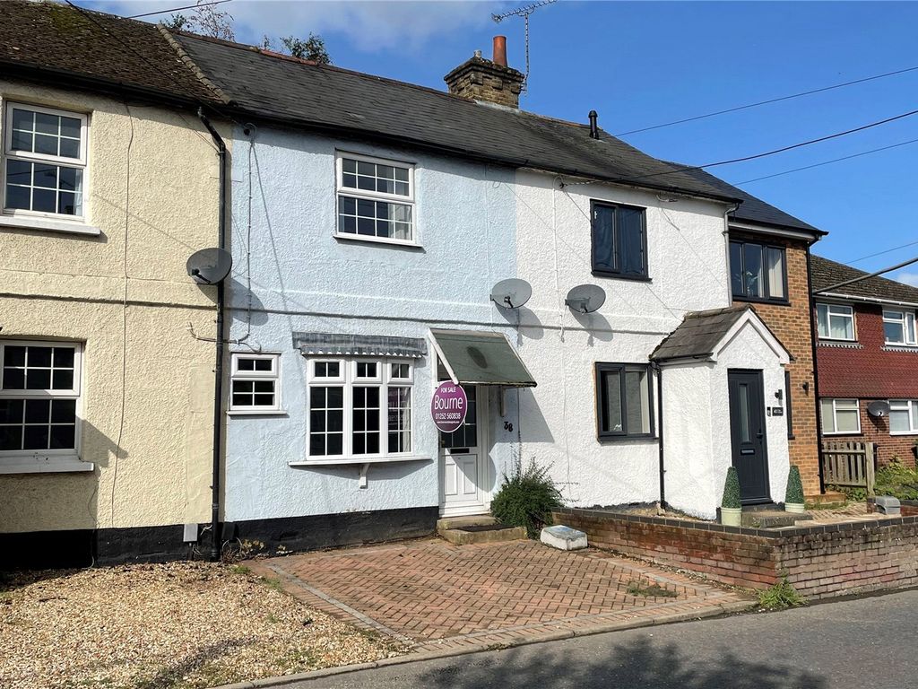 2 bed terraced house for sale in The Street, Tongham, Farnham, Surrey GU10, £300,000