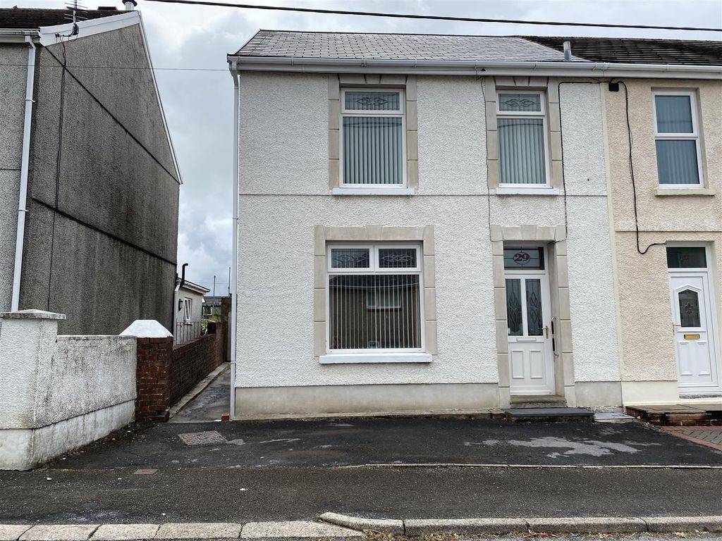 3 bed semi-detached house for sale in Barry Road, Lower Brynamman, Ammanford SA18, £165,000