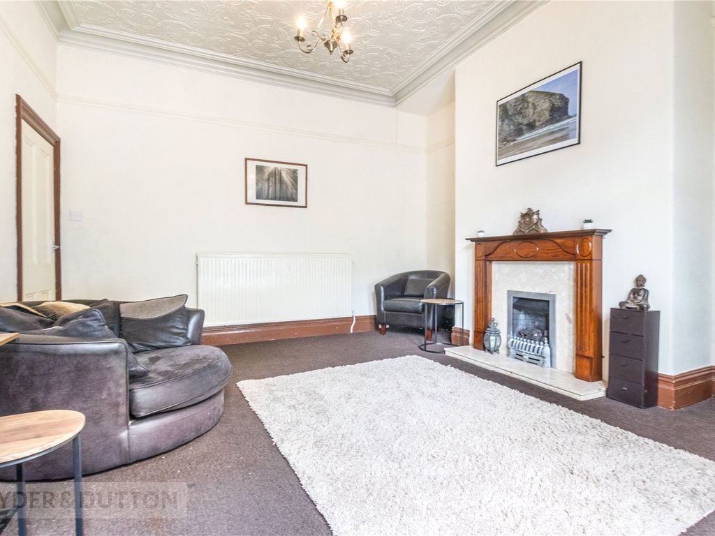 3 bed terraced house for sale in Manchester Road, Milnsbridge, Huddersfield HD4, £140,000
